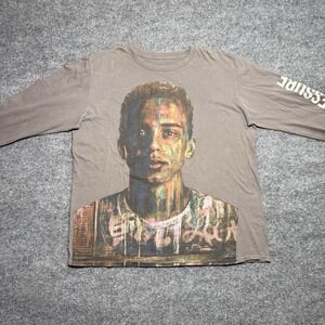 Logic Shirt Long Sleeve Under Pressure Concert Shirt Band Tee Music Size Large